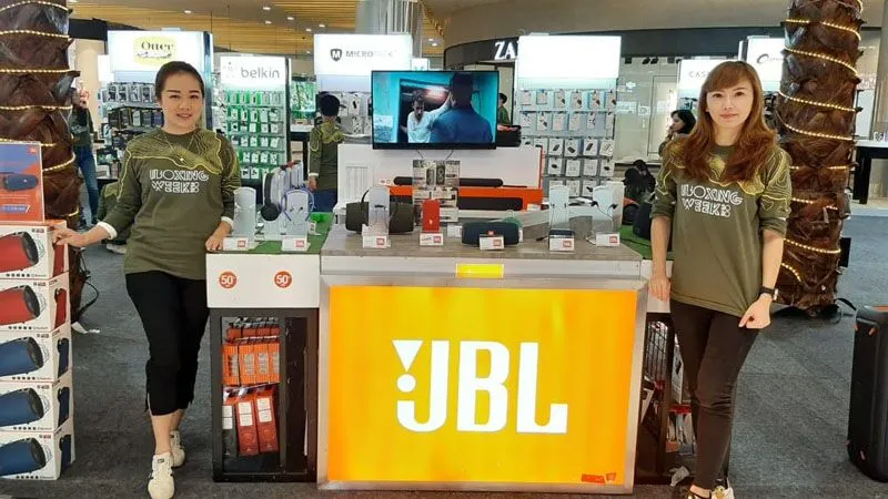 Acara Iboxing di Central Park Mall – JBL Store