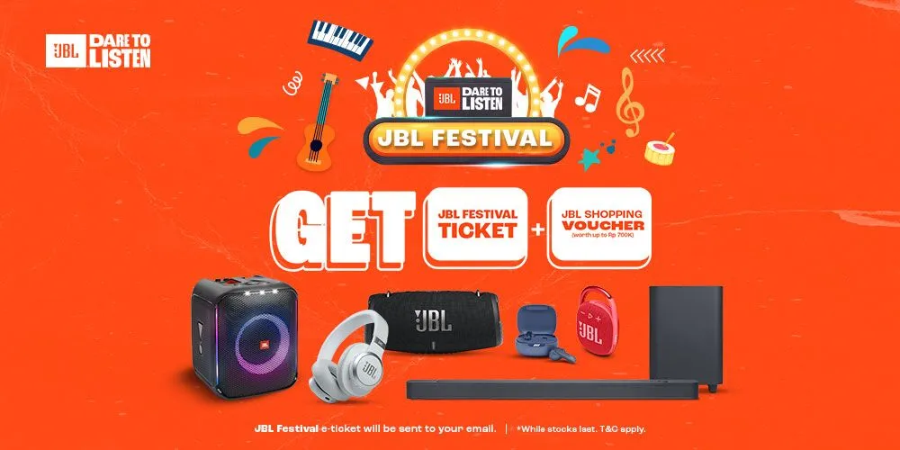 Konser pertama JBL di Indonesia yang akan diadakan tanggal 28 September 2023